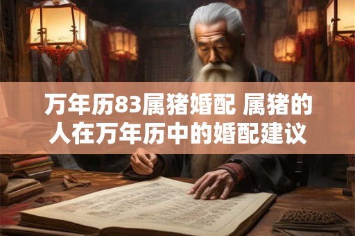 万年历83属猪婚配 属猪的人在万年历中的婚配建议