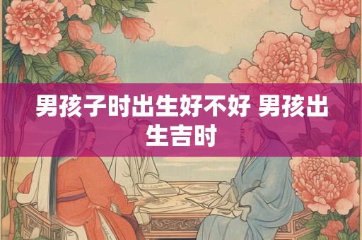 男孩子时出生好不好 男孩出生吉时