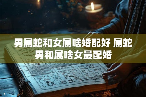 详细阅读:男属蛇和女属啥婚配好 属蛇男和属啥女最配婚 男属蛇和女属啥婚配好 属蛇男和属啥女最配婚