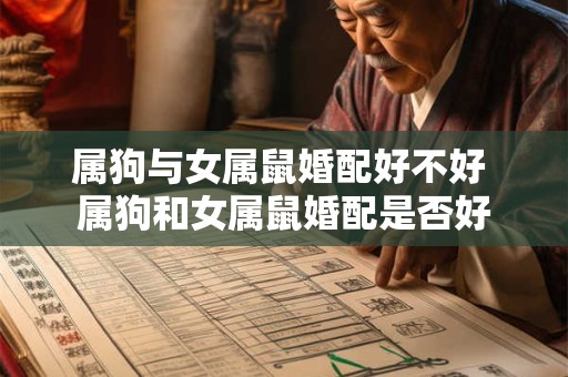 属狗与女属鼠婚配好不好 属狗和女属鼠婚配是否好