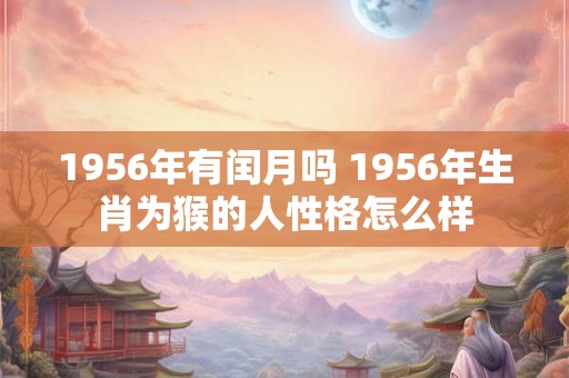 1956年有闰月吗 1956年生肖为猴的人性格怎么样