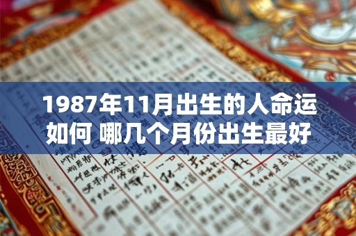 1987年11月出生的人命运如何 哪几个月份出生最好！