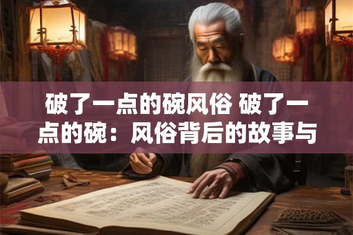 破了一点的碗风俗 破了一点的碗：风俗背后的故事与寓意