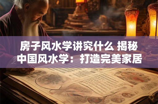 房子风水学讲究什么 揭秘中国风水学：打造完美家居的秘诀