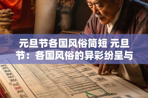 元旦节各国风俗简短 元旦节：各国风俗的异彩纷呈与独特魅力