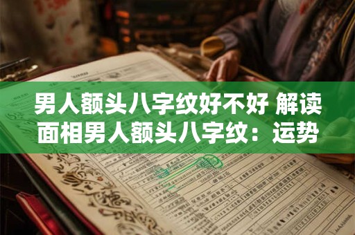 男人额头八字纹好不好 解读面相男人额头八字纹：运势如何