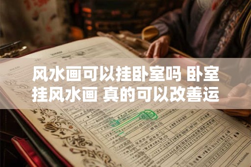 风水画可以挂卧室吗 卧室挂风水画 真的可以改善运势吗