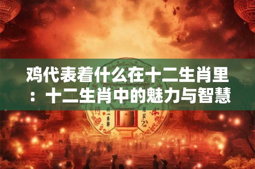 鸡代表着什么在十二生肖里 ：十二生肖中的魅力与智慧