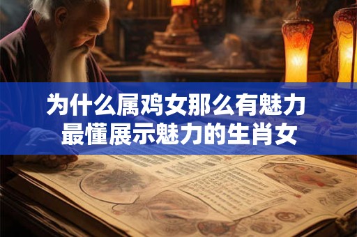 为什么属鸡女那么有魅力 最懂展示魅力的生肖女