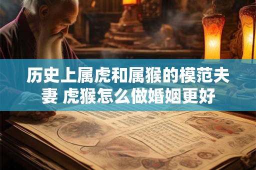 详细阅读:历史上属虎和属猴的模范夫妻 虎猴怎么做婚姻更好 历史上属虎和属猴的模范夫妻 虎猴怎么做婚姻更好
