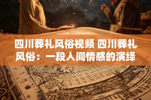 四川葬礼风俗视频 四川葬礼风俗：一段人间情感的演绎