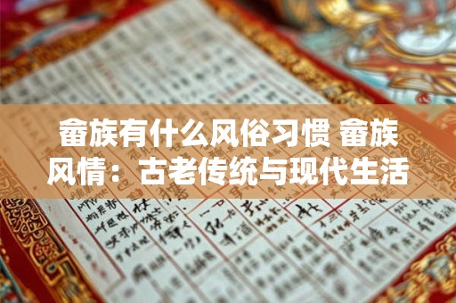 畲族有什么风俗习惯 畲族风情：古老传统与现代生活的交融
