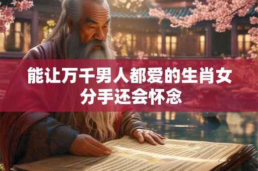 能让万千男人都爱的生肖女 分手还会怀念