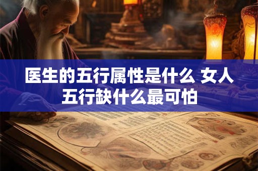 医生的五行属性是什么 女人五行缺什么最可怕