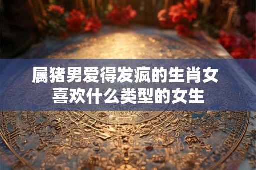 属猪男爱得发疯的生肖女 喜欢什么类型的女生