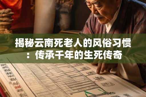 揭秘云南死老人的风俗习惯：传承千年的生死传奇