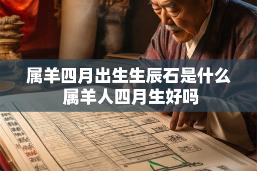属羊四月出生生辰石是什么 属羊人四月生好吗