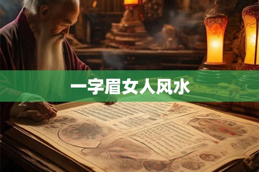 一字眉女人风水