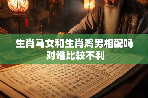 生肖马女和生肖鸡男相配吗 对谁比较不利