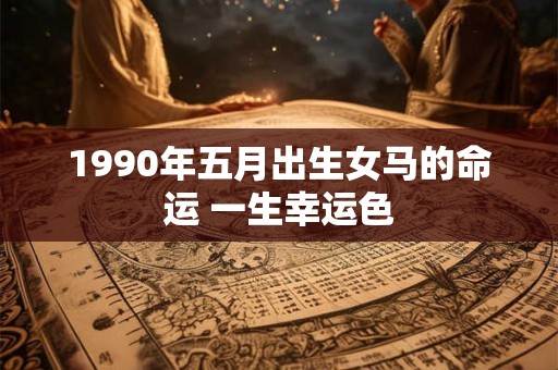 1990年五月出生女马的命运 一生幸运色