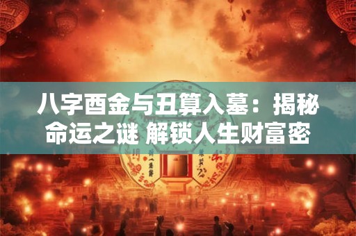 八字酉金与丑算入墓：揭秘命运之谜 解锁人生财富密码
