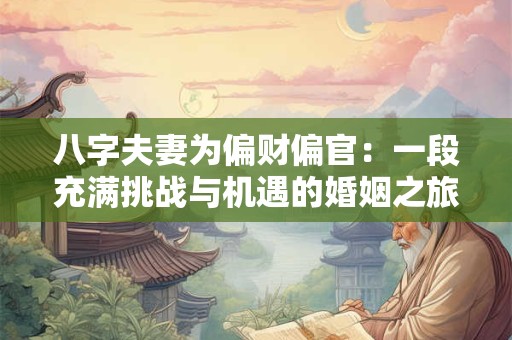 八字夫妻为偏财偏官：一段充满挑战与机遇的婚姻之旅