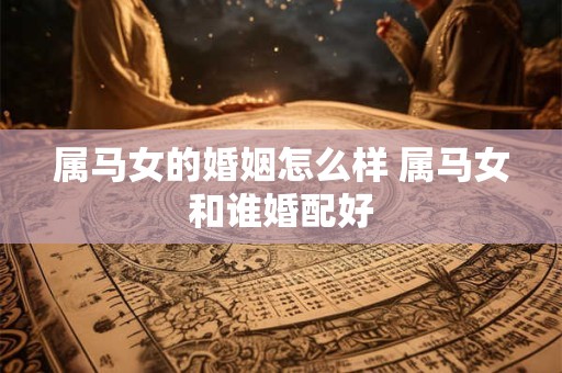 属马女的婚姻怎么样 属马女和谁婚配好