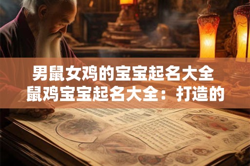 男鼠女鸡的宝宝起名大全 鼠鸡宝宝起名大全：打造的宝宝名字