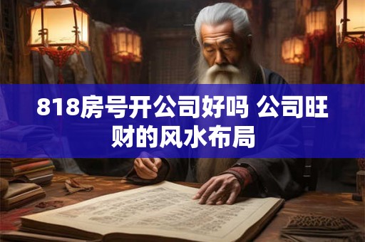 818房号开公司好吗 公司旺财的风水布局