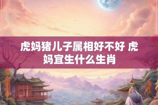 虎妈猪儿子属相好不好 虎妈宜生什么生肖