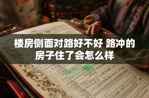 楼房侧面对路好不好 路冲的房子住了会怎么样