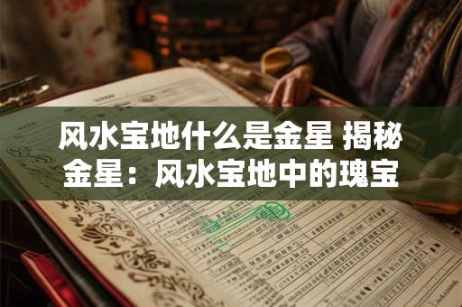 风水宝地什么是金星 揭秘金星：风水宝地中的瑰宝