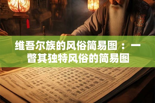 维吾尔族的风俗简易图 ：一瞥其独特风俗的简易图