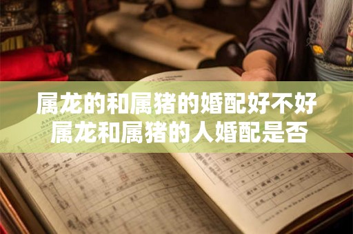 属龙的和属猪的婚配好不好 属龙和属猪的人婚配是否合适