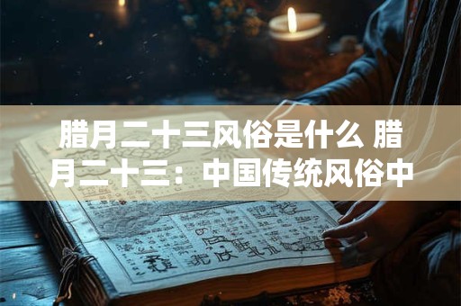 腊月二十三风俗是什么 腊月二十三：中国传统风俗中的