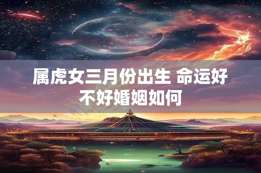属虎女三月份出生 命运好不好婚姻如何