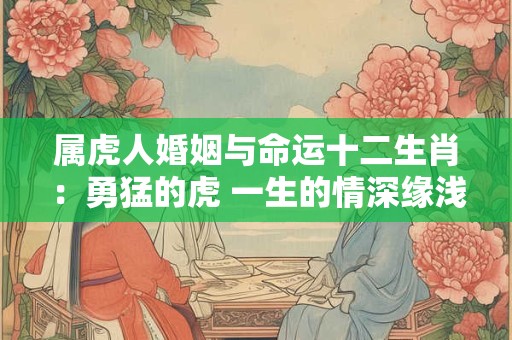 属虎人婚姻与命运十二生肖：勇猛的虎 一生的情深缘浅