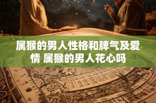 属猴的男人性格和脾气及爱情 属猴的男人花心吗