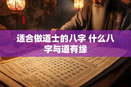 适合做道士的八字 什么八字与道有缘 适合做道士的八字 什么八字与道有缘