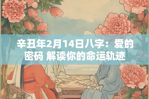 辛丑年2月14日八字：爱的密码 解读你的命运轨迹