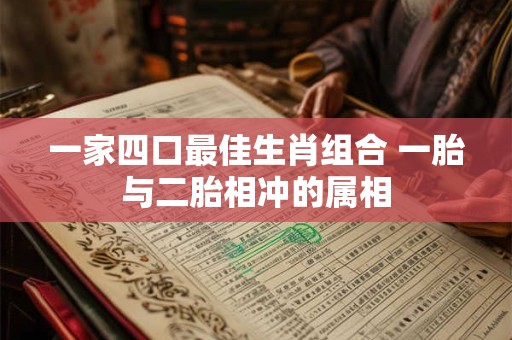 一家四口最佳生肖组合 一胎与二胎相冲的属相