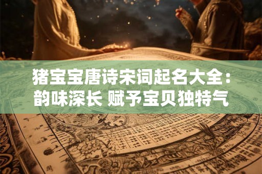 猪宝宝唐诗宋词起名大全：韵味深长 赋予宝贝独特气质的姓名