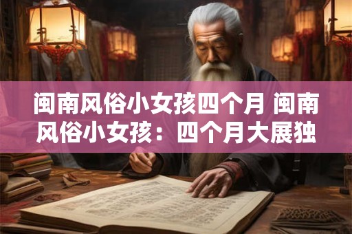 闽南风俗小女孩四个月 闽南风俗小女孩：四个月大展独特魅力