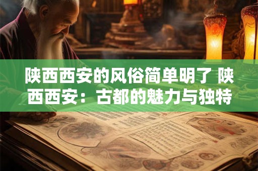 陕西西安的风俗简单明了 陕西西安：古都的魅力与独特风俗