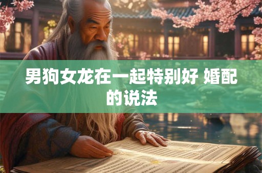 男狗女龙在一起特别好 婚配的说法