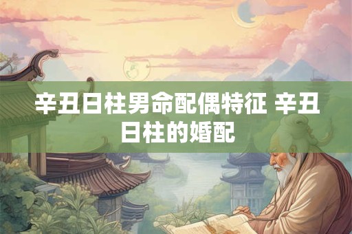 辛丑日柱男命配偶特征 辛丑日柱的婚配