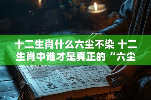 十二生肖什么六尘不染 十二生肖中谁才是真正的“六尘不染”
