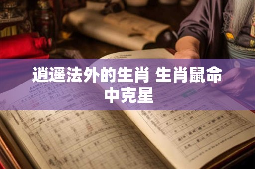 逍遥法外的生肖 生肖鼠命中克星