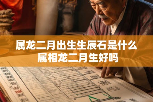 属龙二月出生生辰石是什么 属相龙二月生好吗