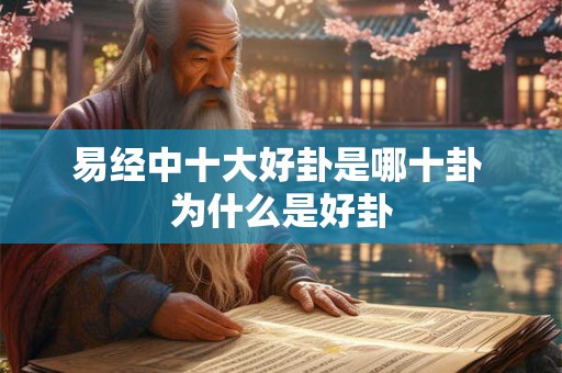 易经中十大好卦是哪十卦 为什么是好卦